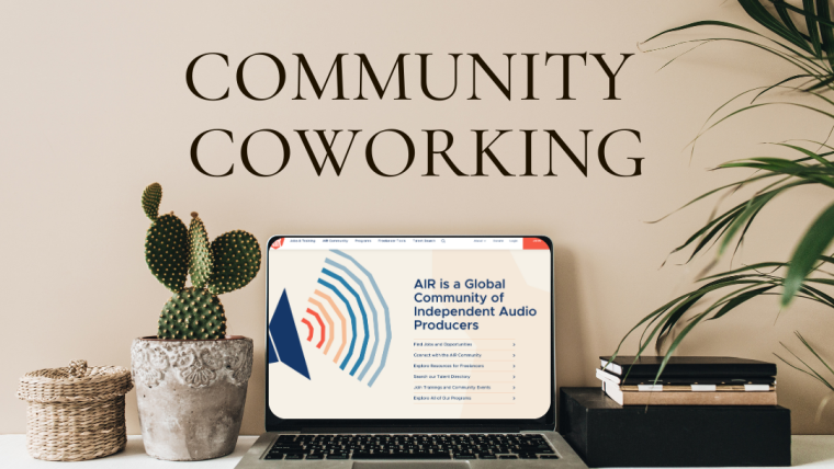 AIRsters Community Coworking Virtual Cafe